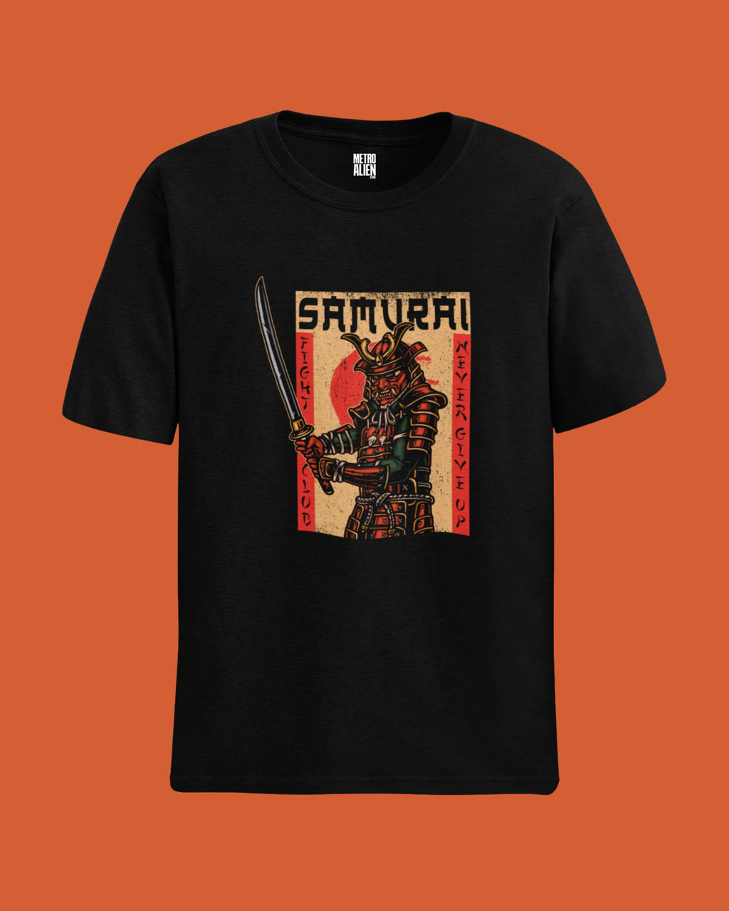 Samurai Warrior T-Shirt - Black