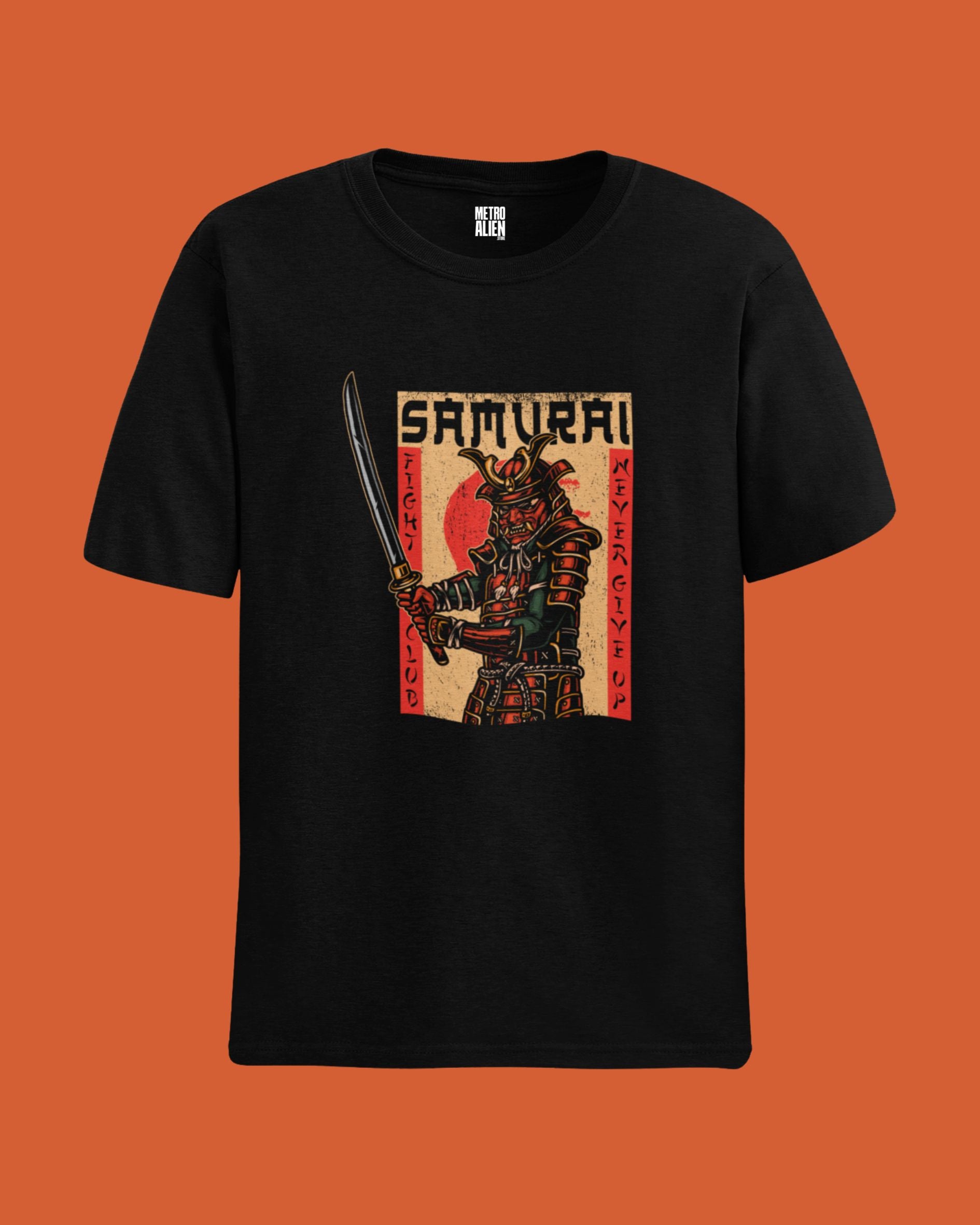 Samurai Warrior T-Shirt - Black