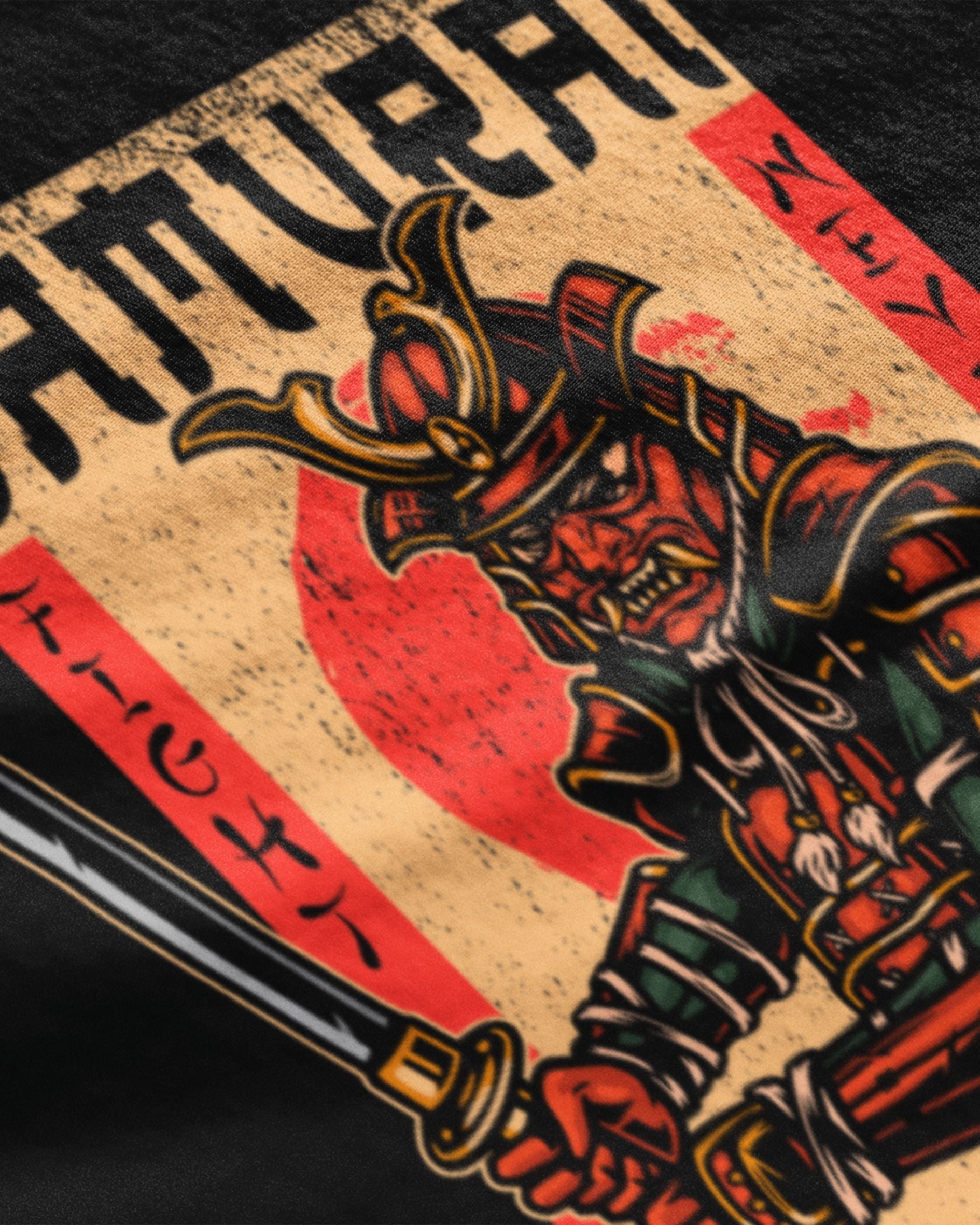 Samurai Warrior T-Shirt - Black