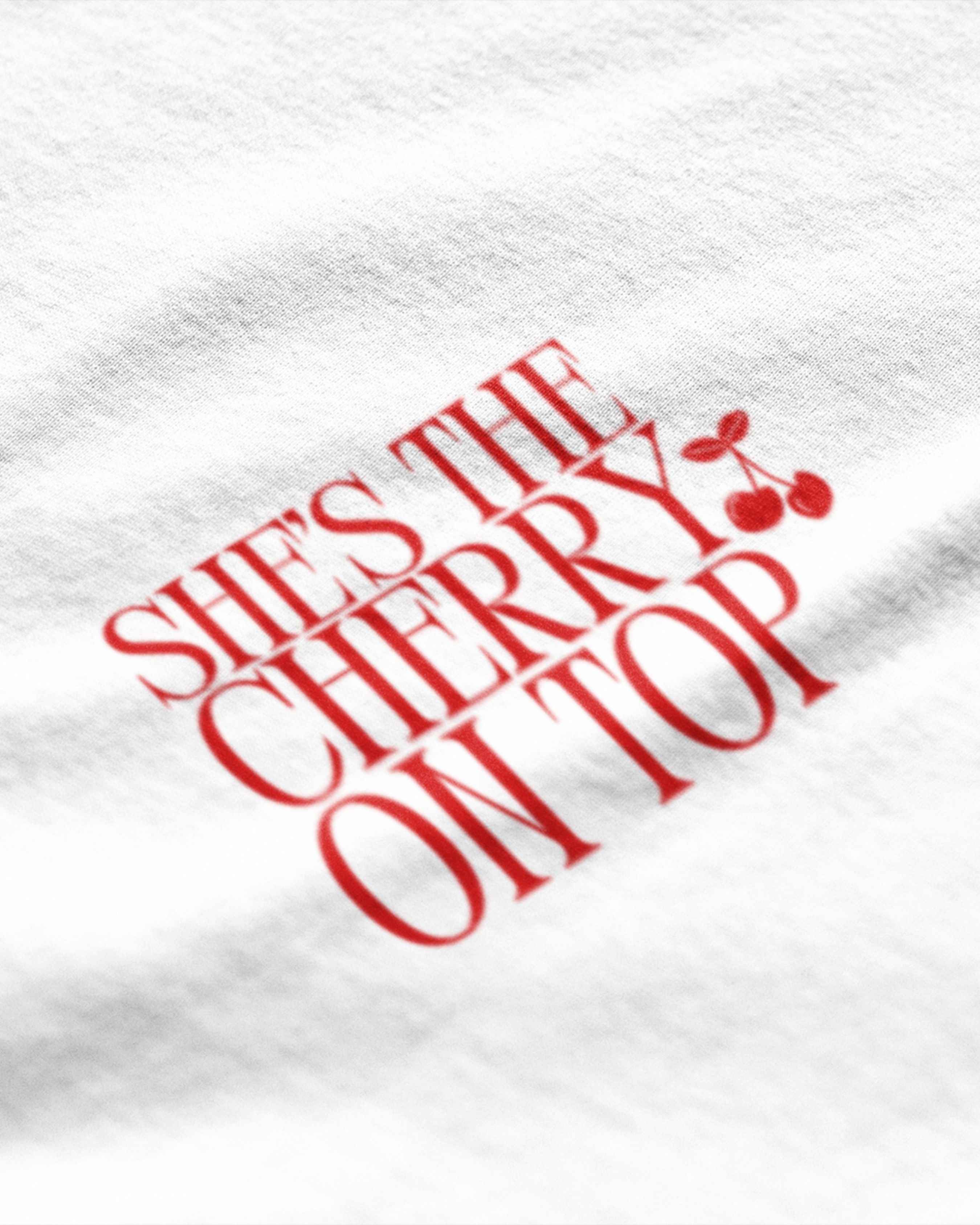 She's The Cherry On Top - Crop Top