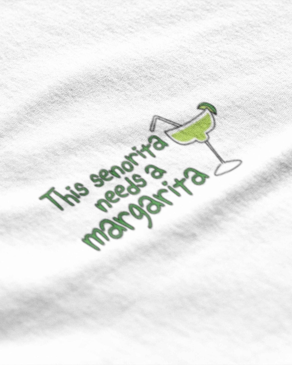 This Senorita Needs A Margarita - Crop Top