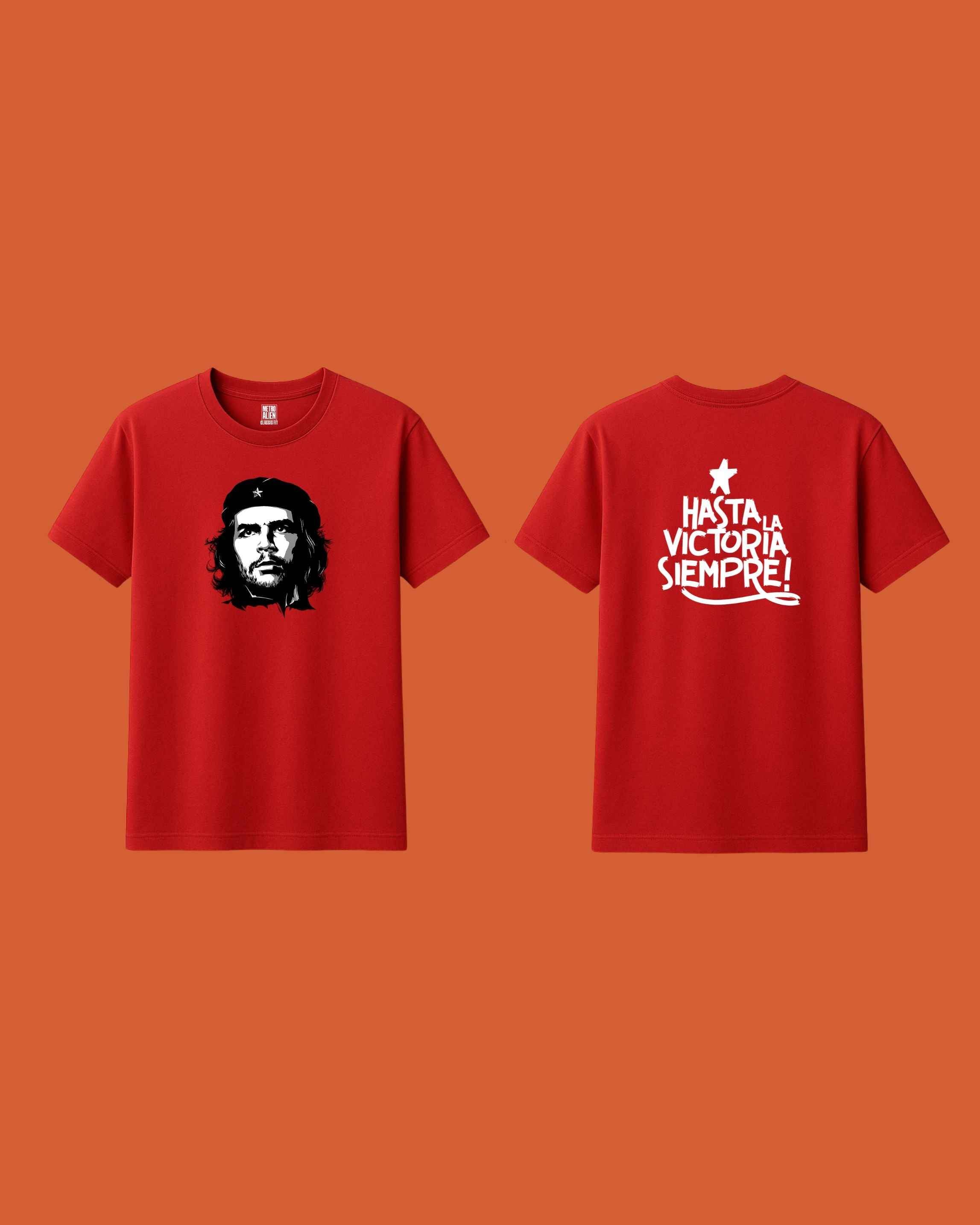 Che Guevara 'Hasta La Victoria Siempre' - Classic Fit T-Shirt