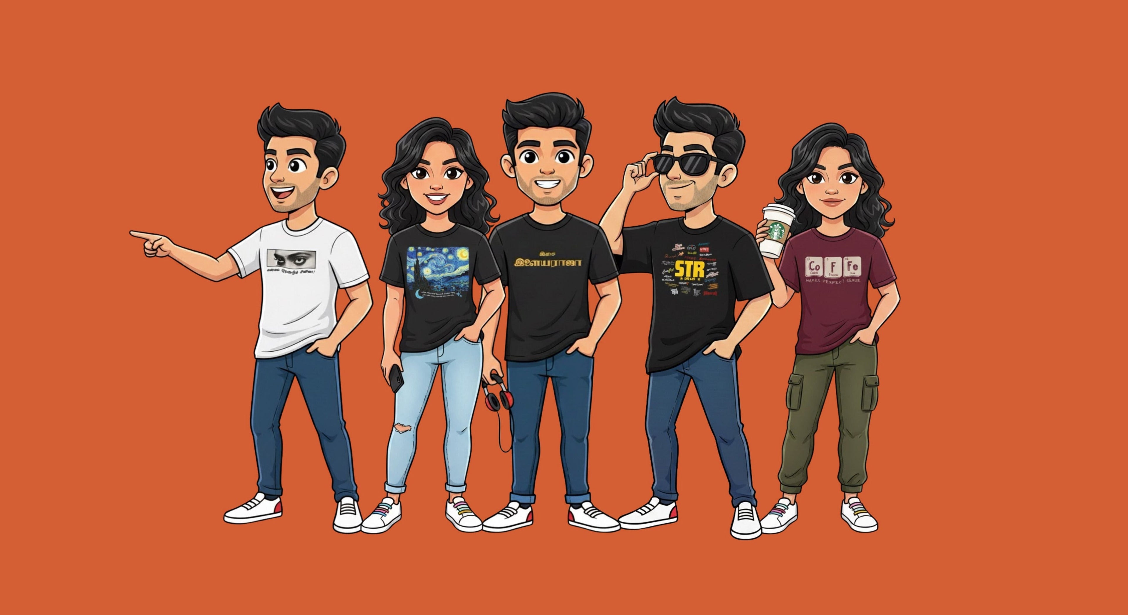 Grpahic tshirts tamil design tshirts 