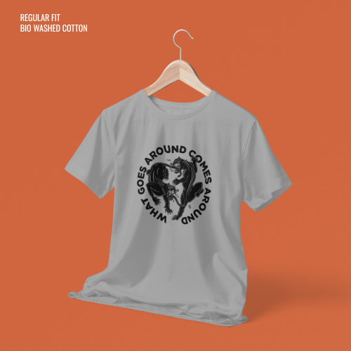 What Goes Around Comes Around - Grey T-Shirt