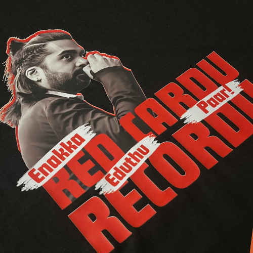 Ennaka Red Cardu! STR Tribute T-Shirt