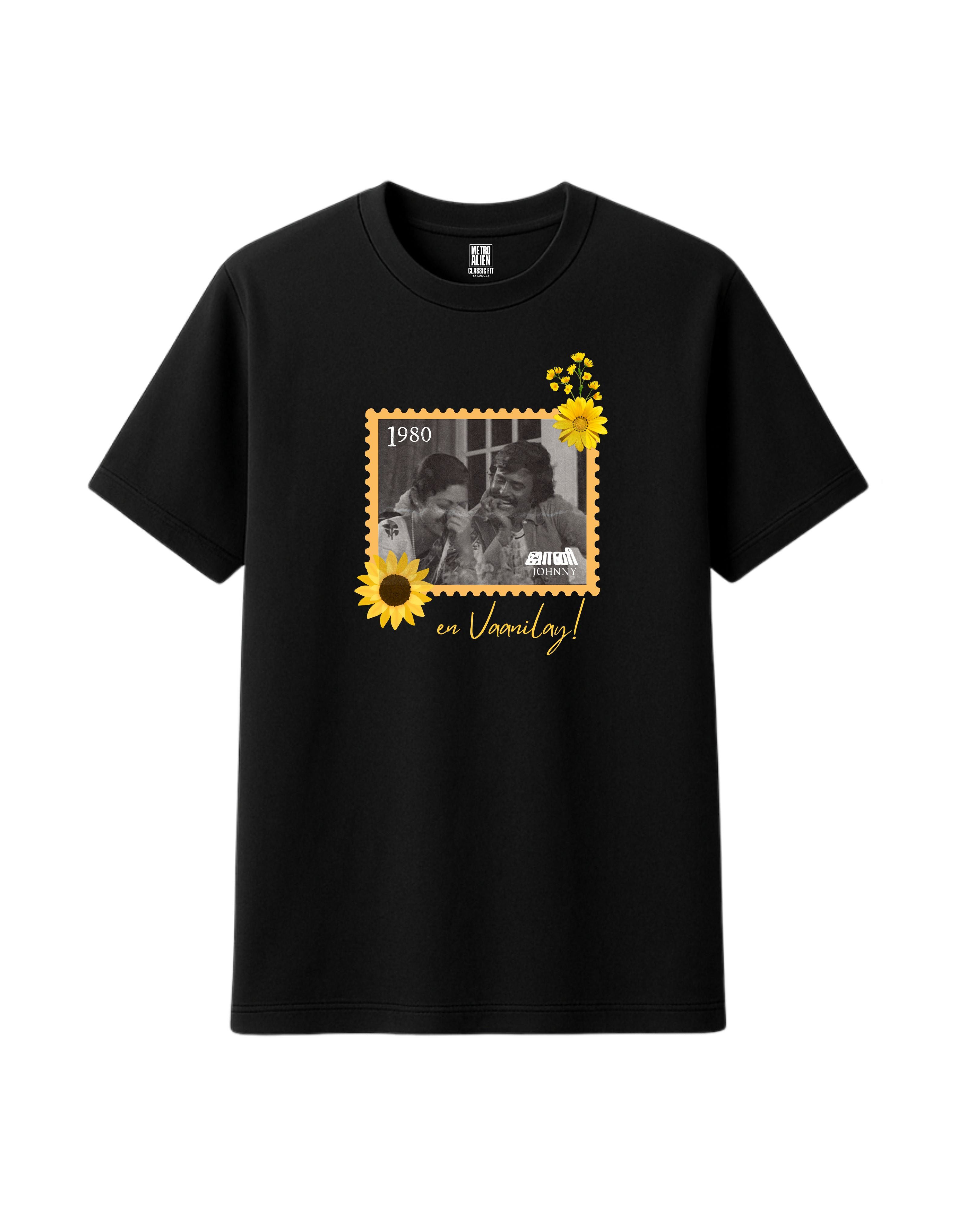 En Vaanilay! Johnny Rajini Stamp Tee