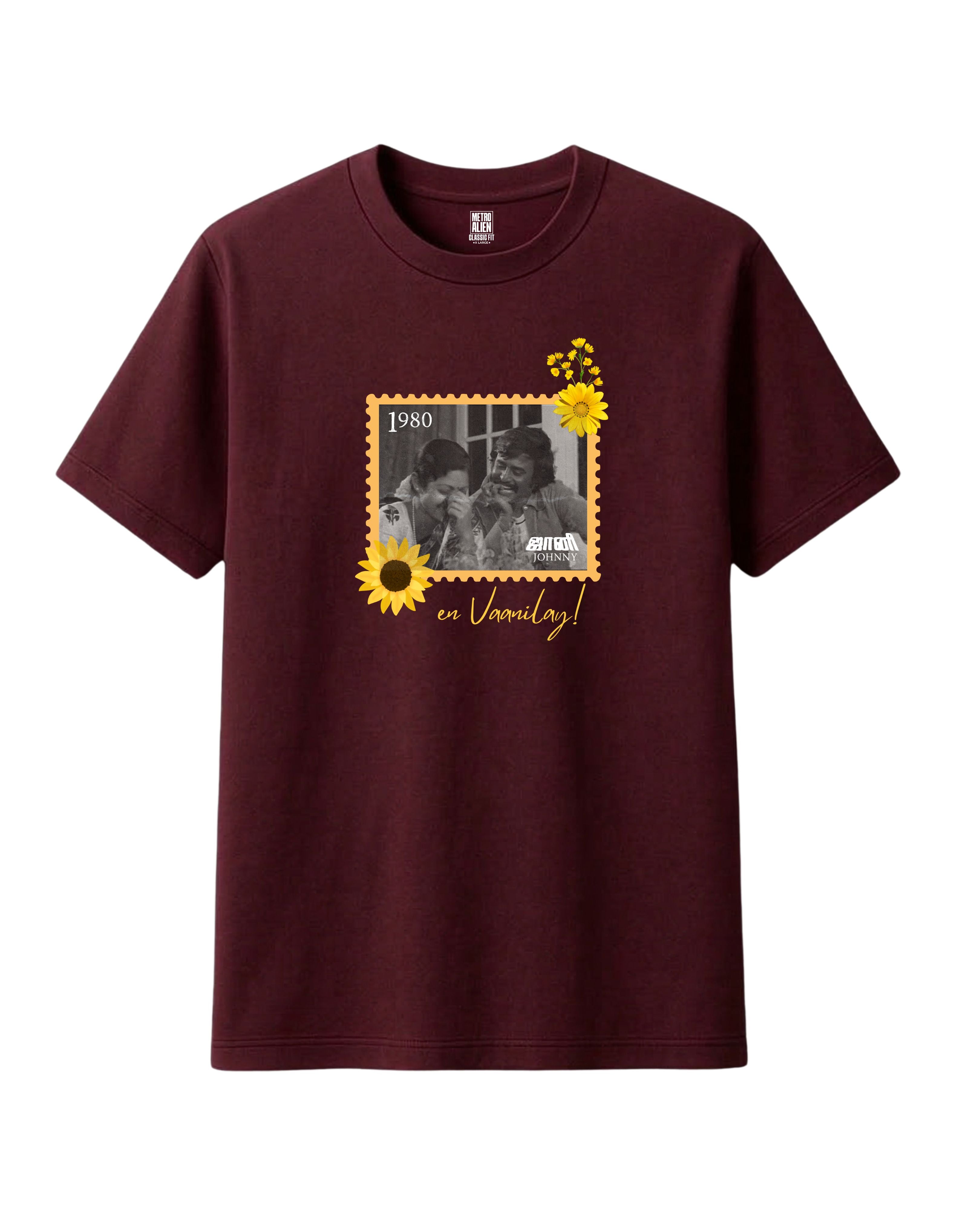 En Vaanilay! Johnny Rajini Stamp Tee