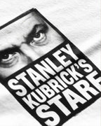 Stanley Kubrick Stare Graphic Tee Closeup - Metro Alien | White Film Director Tee India