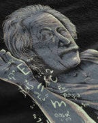 Einstein's Wisdom Graphic Tee Closeup - Metro Alien | 100% Cotton Quote Tee India