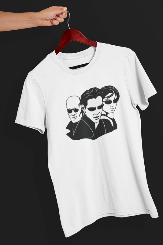 Matrix!  - White Graphic T-shirt