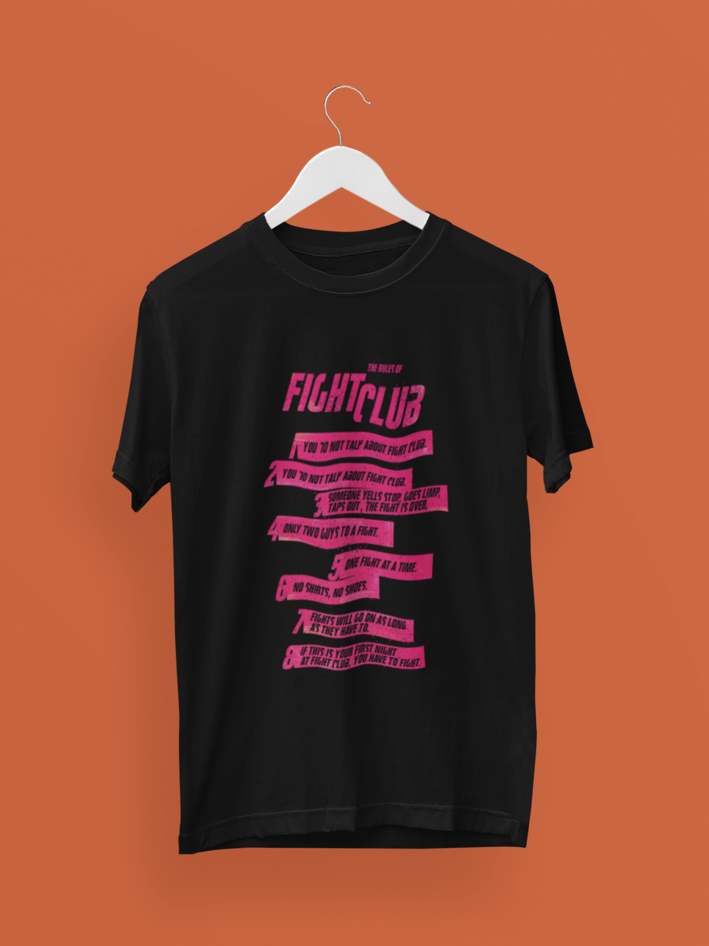 Rules of the Fight Club - Graphic T-Shirt
