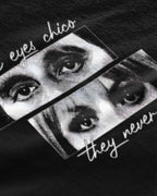 The Eyes Chico Graphic Tee Closeup - Metro Alien | Scarface Movie Fan Tee India