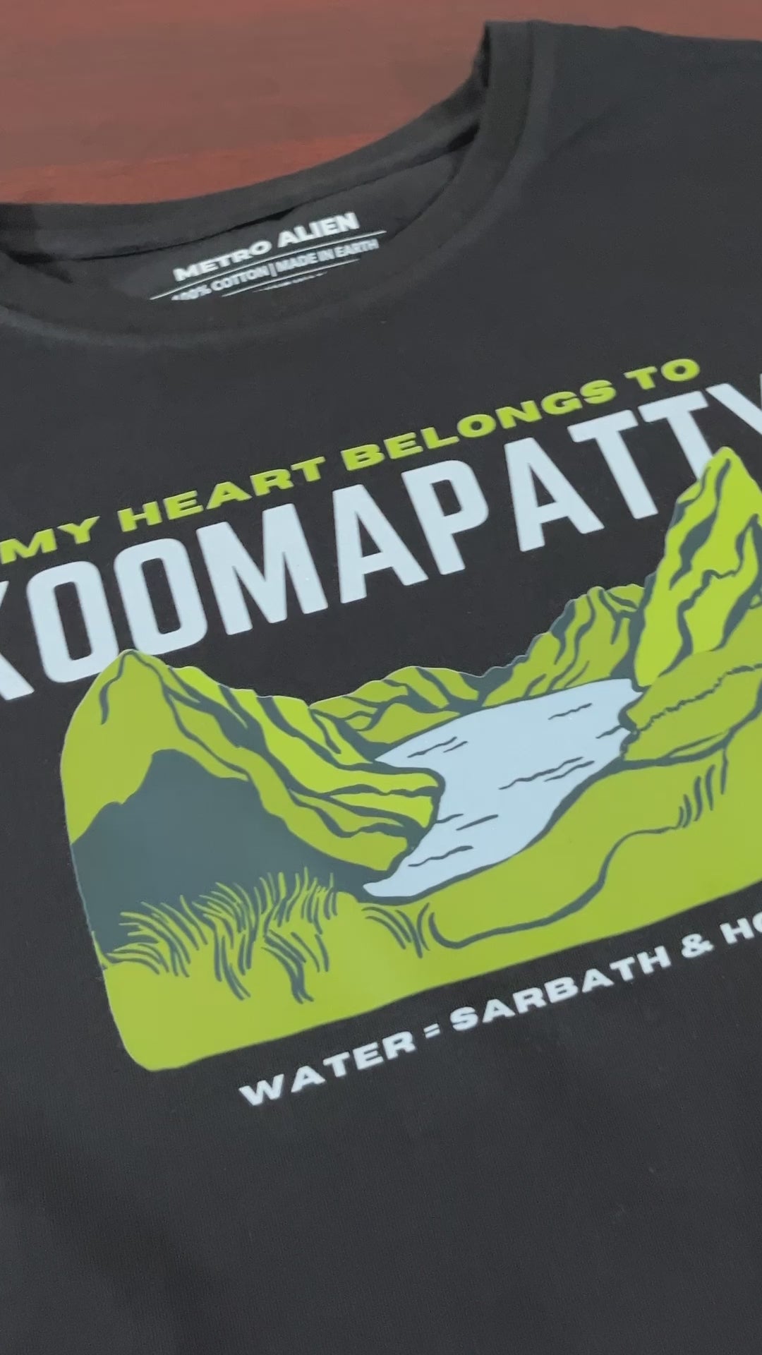 My heart Belongs to KOOMAPATTY - Tamil Graphic T-Shirt