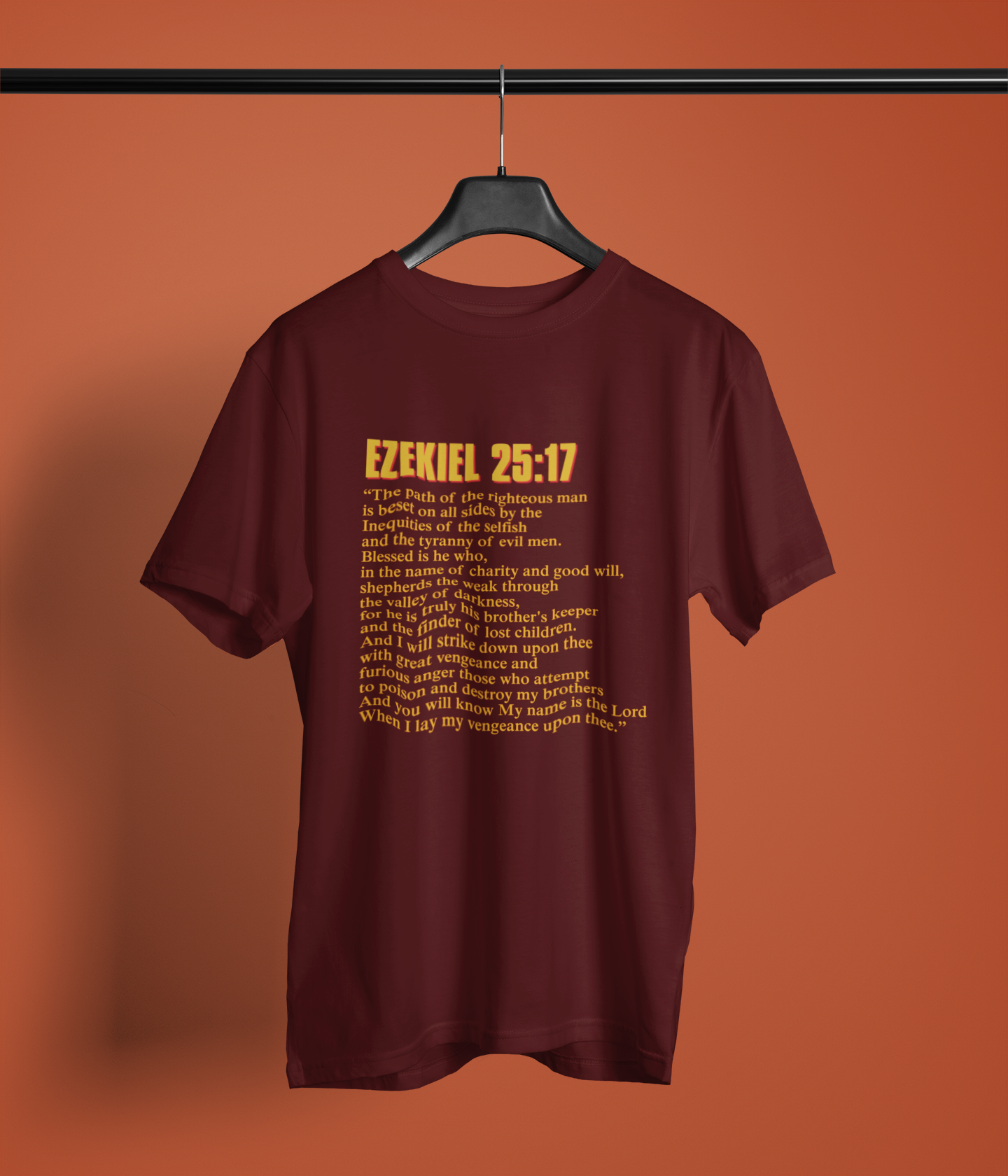 Ezekiel 25:17 - Graphic T-Shirt