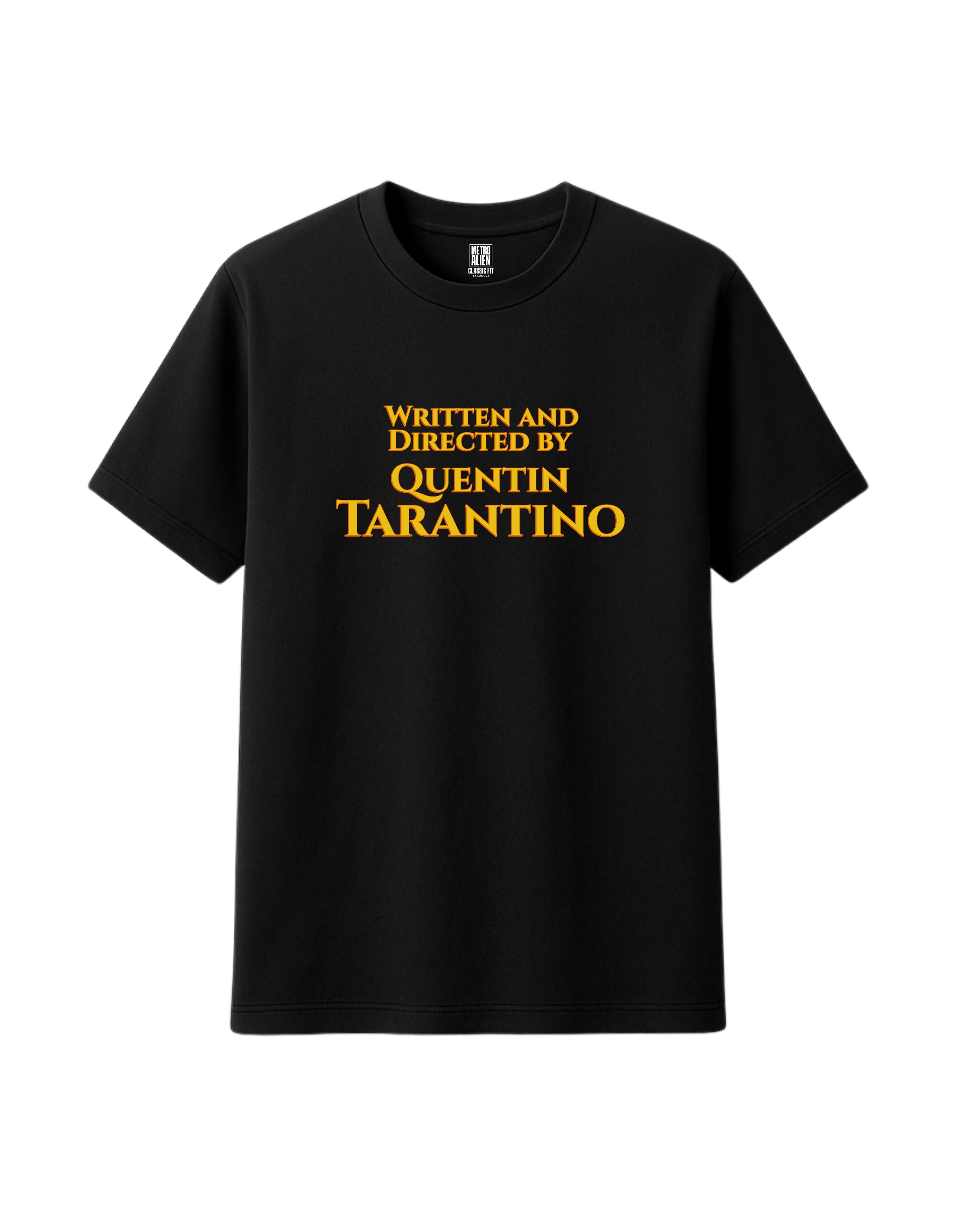 Written and Directed by Quentin Tarantino - Graphic T-Shirt